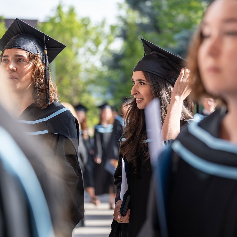 Science graduates at Convocation